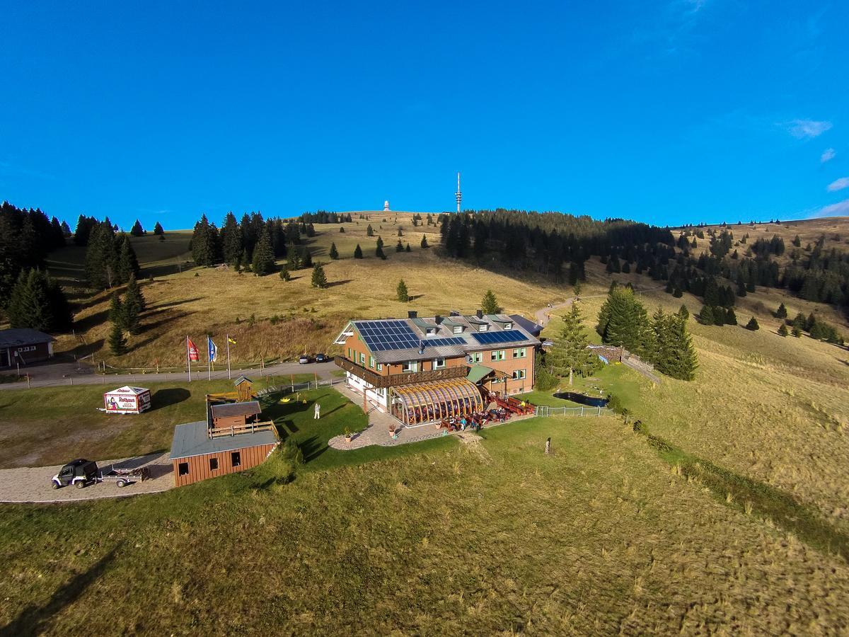 Berggasthof-Pension Todtnauer Hutte フェルトベルク エクステリア 写真
